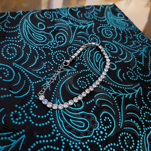 Silver Tennis Bracelet - Picture 6 of 14